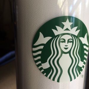 New Starbucks Tumbler with Original Straw